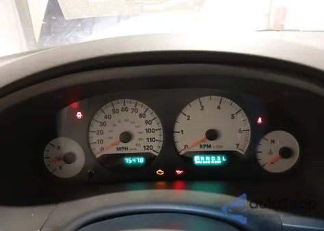 2006 Dodge Grand Caravan Sxt из США, поврежденный, VIN 2D4GP44L26R607086